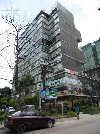 The office building that will be home to Toshiba Asia Pacific Pte., Ltd. Bangladesh Liaison Office.