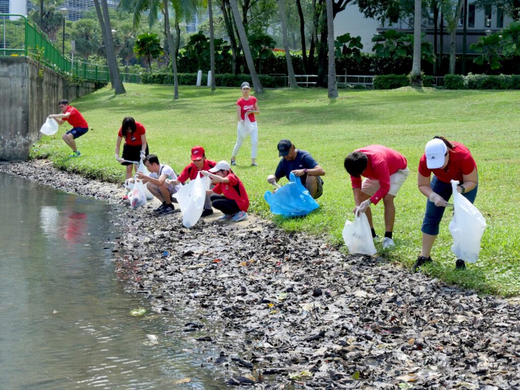 Water Conversation through Clean-up Activity