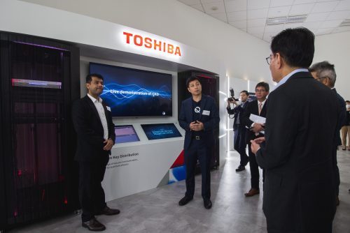 Toshiba Participates in Event to Launch First Quantum Networks EXperience Centre in Southeast Asia