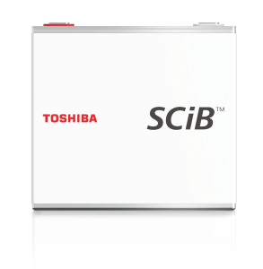 Toshiba rechargeable lithium-ion battery SCiB™