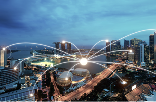 QKD finance section highlighting secure quantum-based financial solutions