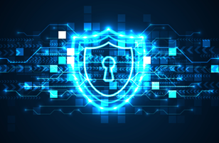 QKD finance section highlighting secure quantum-based financial solutions