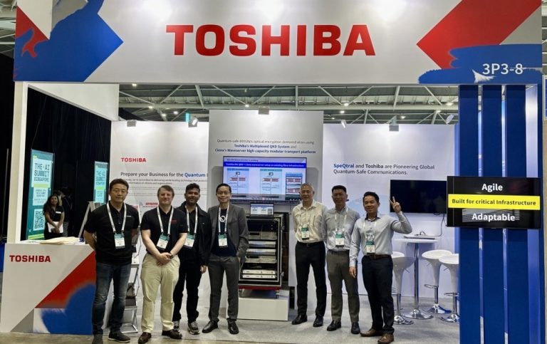Toshiba at ATxSG 2025: Showcasing Quantum-Safe Networking with Ciena and Speqtral