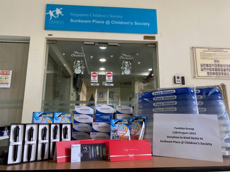 Delivery of donation items to SBP