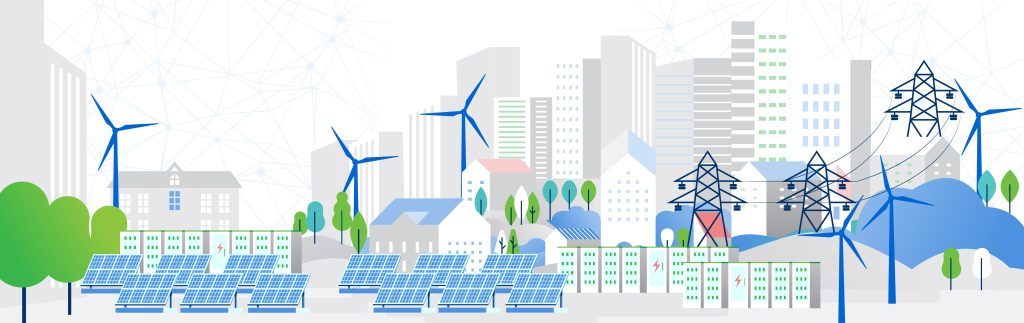 Toshiba's Commitment to a Carbon-Neutral Future banner