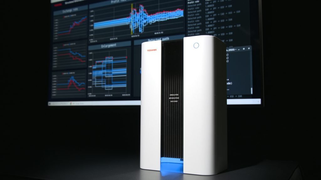 Financial Markets to Verify the Effectiveness of a Quasi-Quantum Computer When Applied to High Frequency Trading