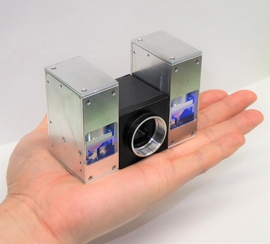 Toshiba’s LiDAR with two newly developed projectors