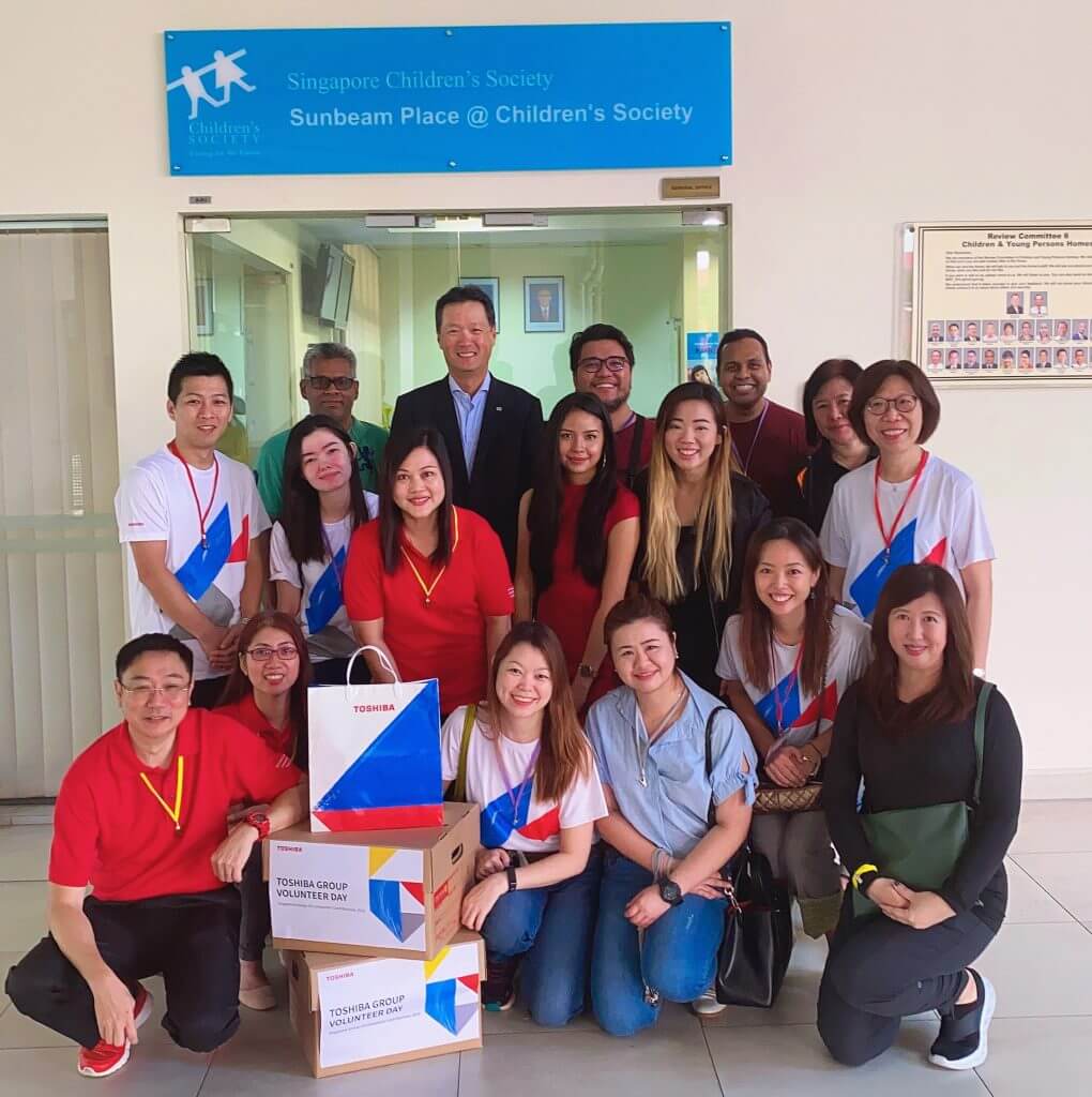 Toshiba supports Singapore Children’s Society initiatives
