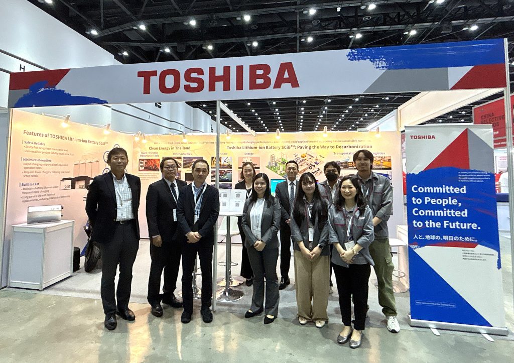 Toshiba at ASIA Sustainable Energy Week 2025: Showcases SCiB™ Lithium-Ion Battery Innovations