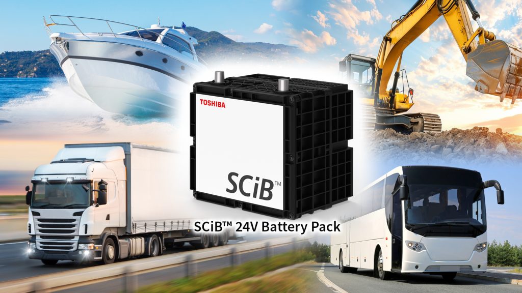 Toshiba Launches New SCiB™ 24V Battery Pack for Automotive and Industrial Use - Driving Environmentally Conscious Mobility