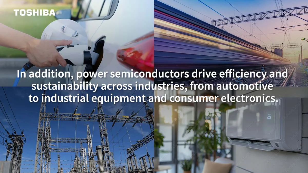 Toshiba power semiconductor for efficient energy management