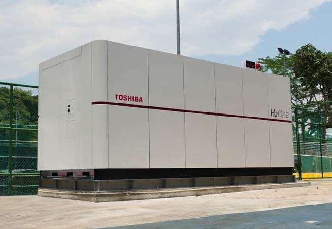 Toshiba’s H2One™ supports Singapore’s energy sustainability research