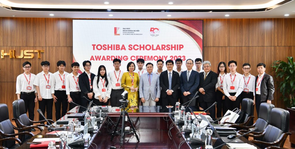 Toshiba Scholarship awarding ceremony 2023
