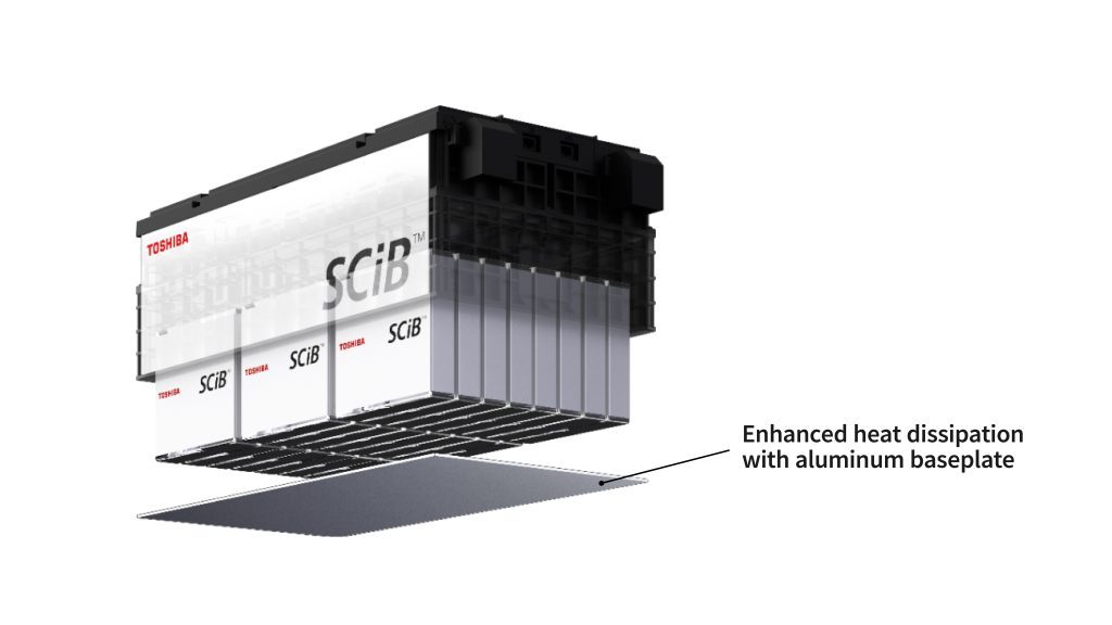Toshiba Launches New SCiB™ Module with Double the Heat Dissipation Performance for EV Buses, Electric Ships, and Stationary Applications
