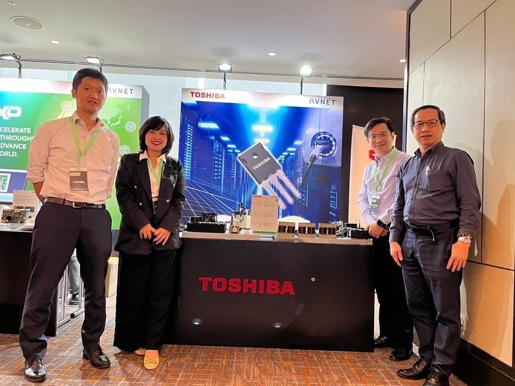 Toshiba showcase of sustainable e-mobility solutions at Avnet Green Days e-Mobility 2023